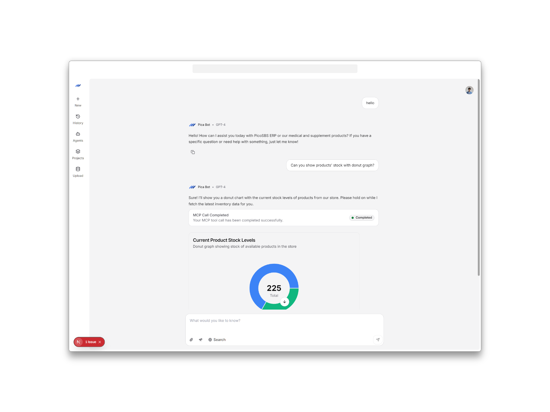 AI assistant chat application